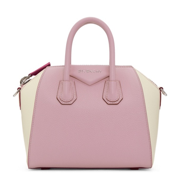 Givenchy Goatskin Tri-color Mini Antigona (Pink & Off White) - Picture 12 of 12